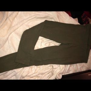 MOVING SALE Olive green leggings